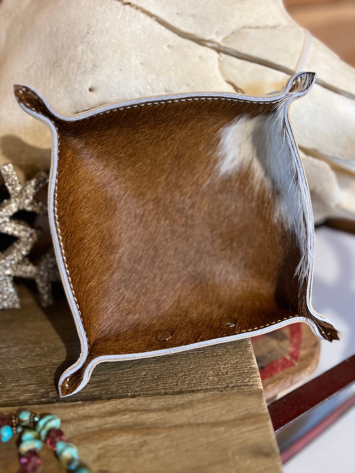 Leather Valet Tray