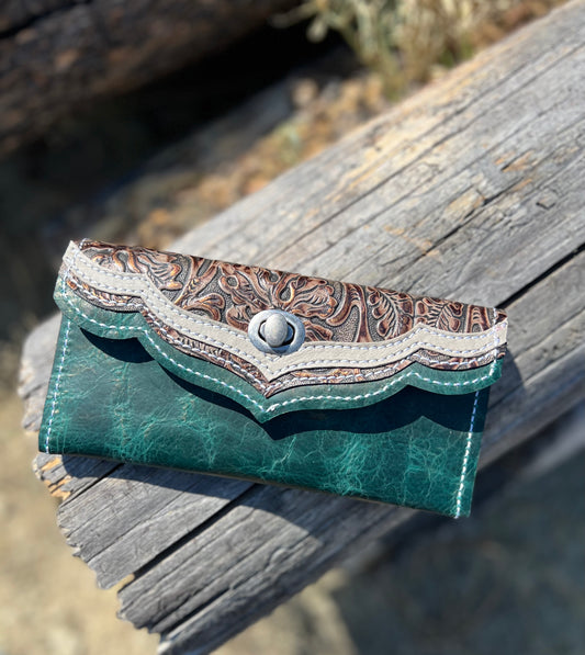 Tri-Fold Leather Wallet