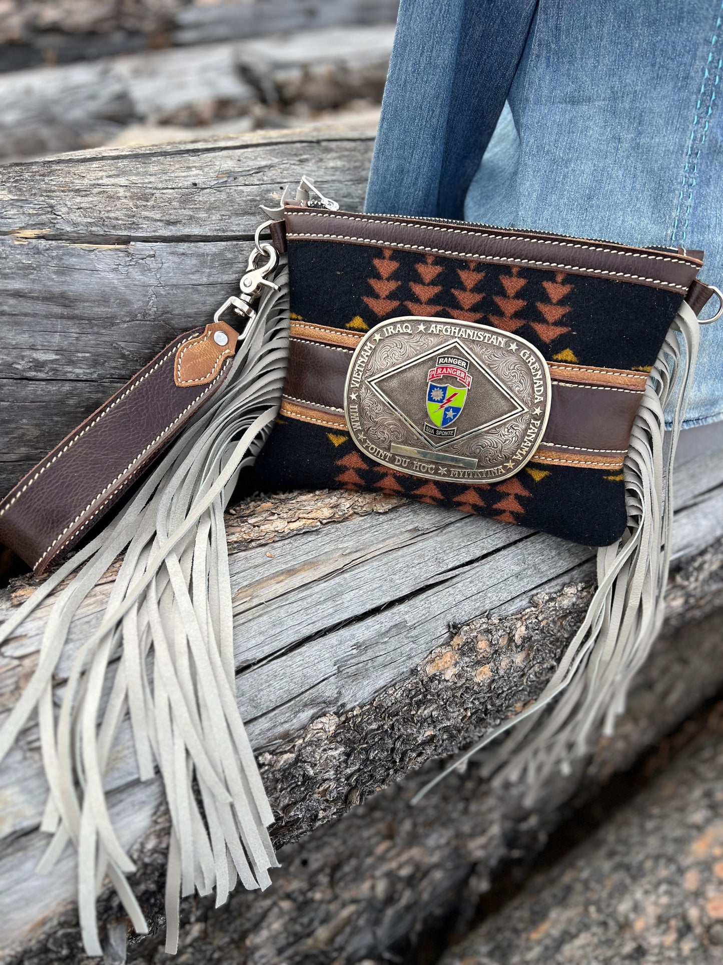 Buckle Bag + Wristlet