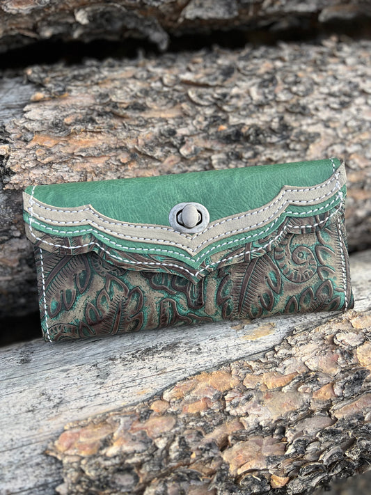 Tri-Fold Leather Wallet