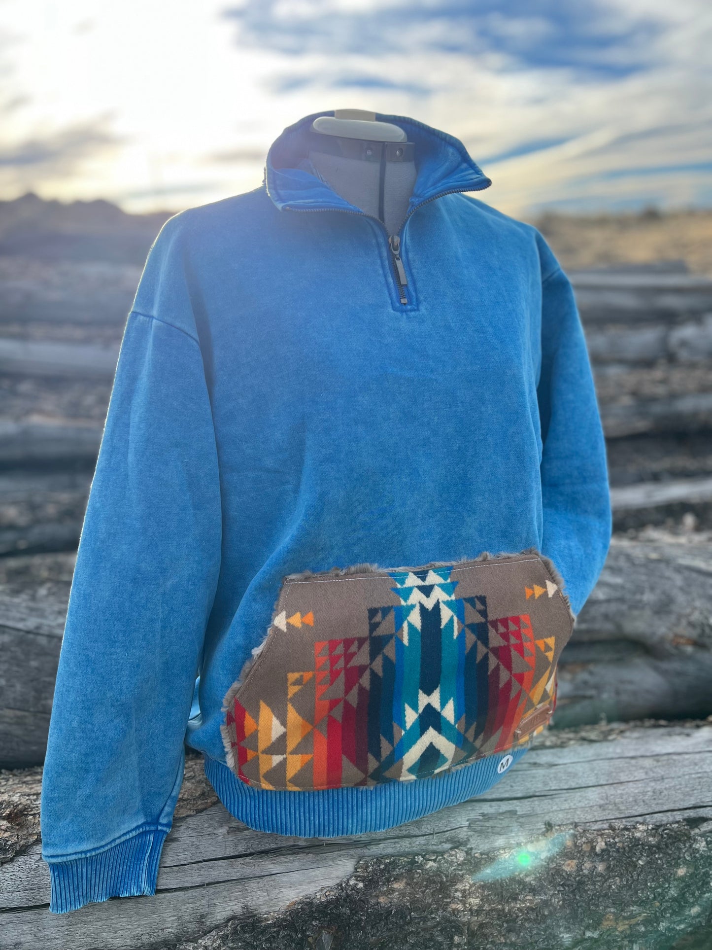 1/4 Zip Sweatshirt - Medium