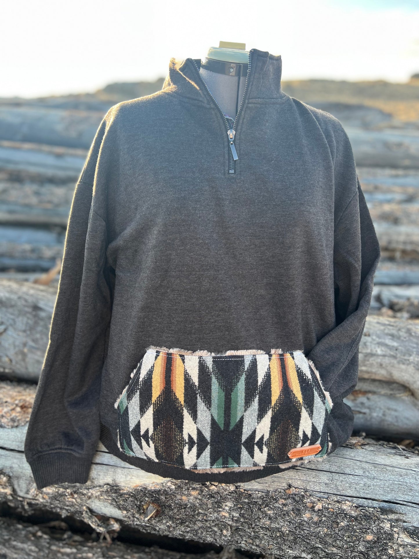 1/4 Zip Sweatshirt - 2x