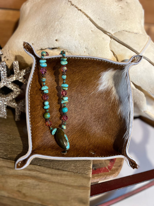 Leather Valet Tray