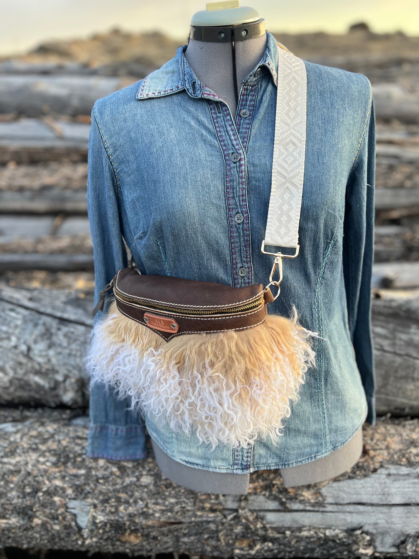 Sling Bag - Tibetan Lamb