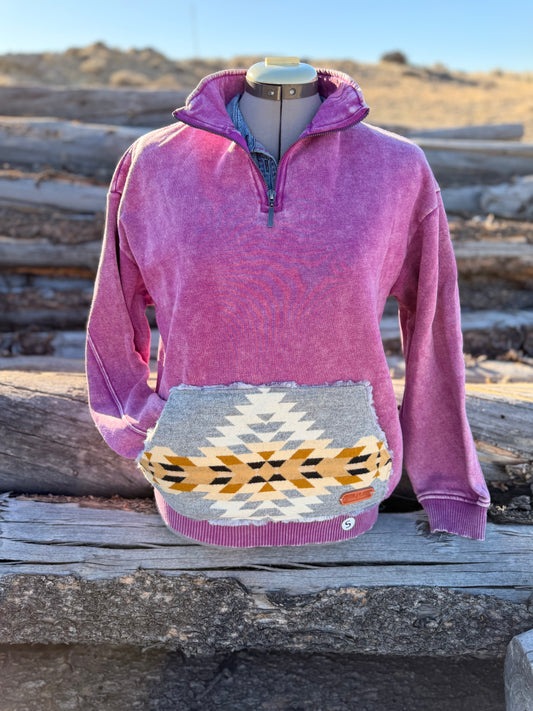 1/4 Zip Sweatshirt - Small