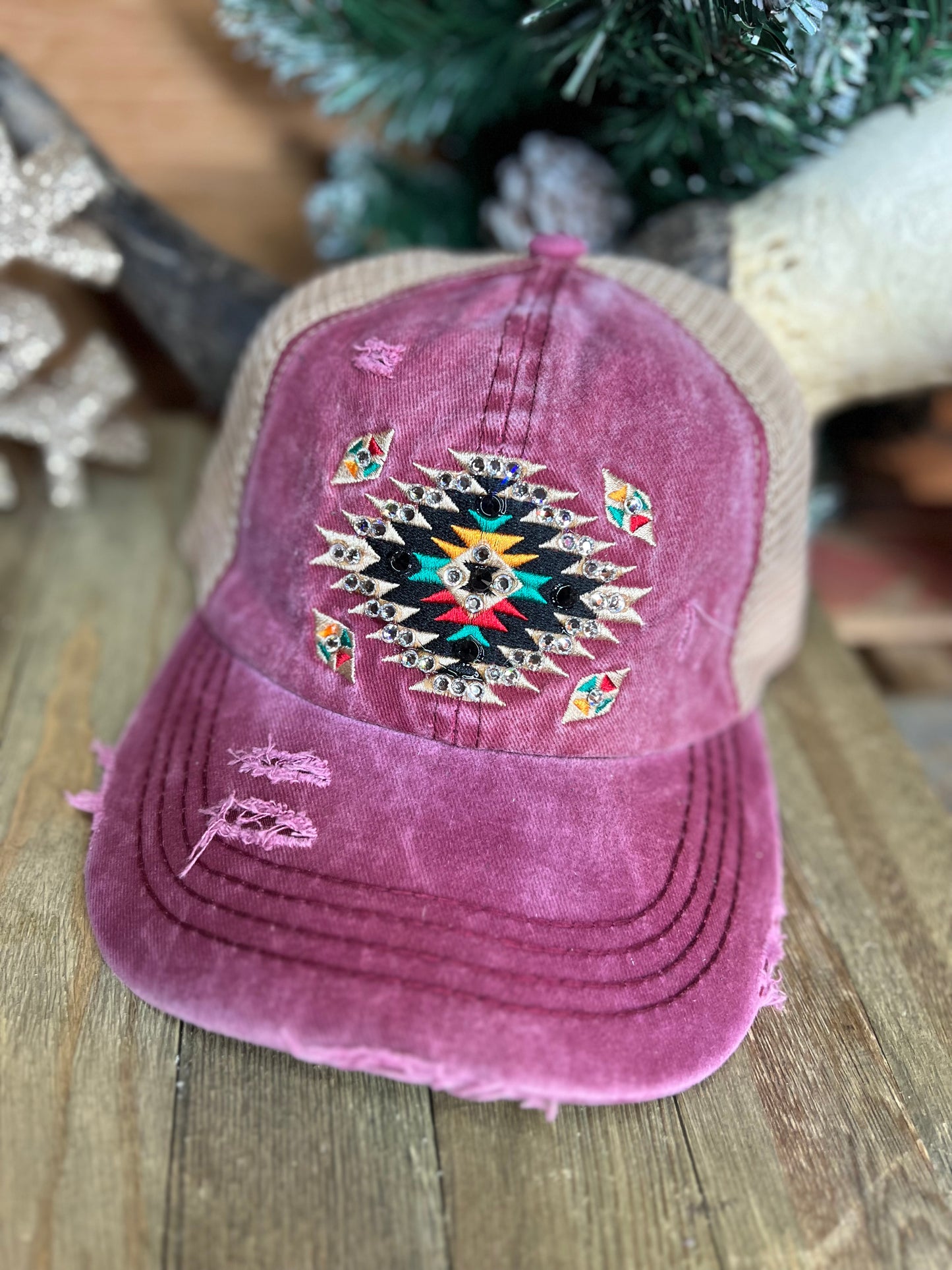 Bling Aztec Hat