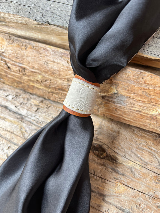 Leather Slide for Wild Rag/Scarf