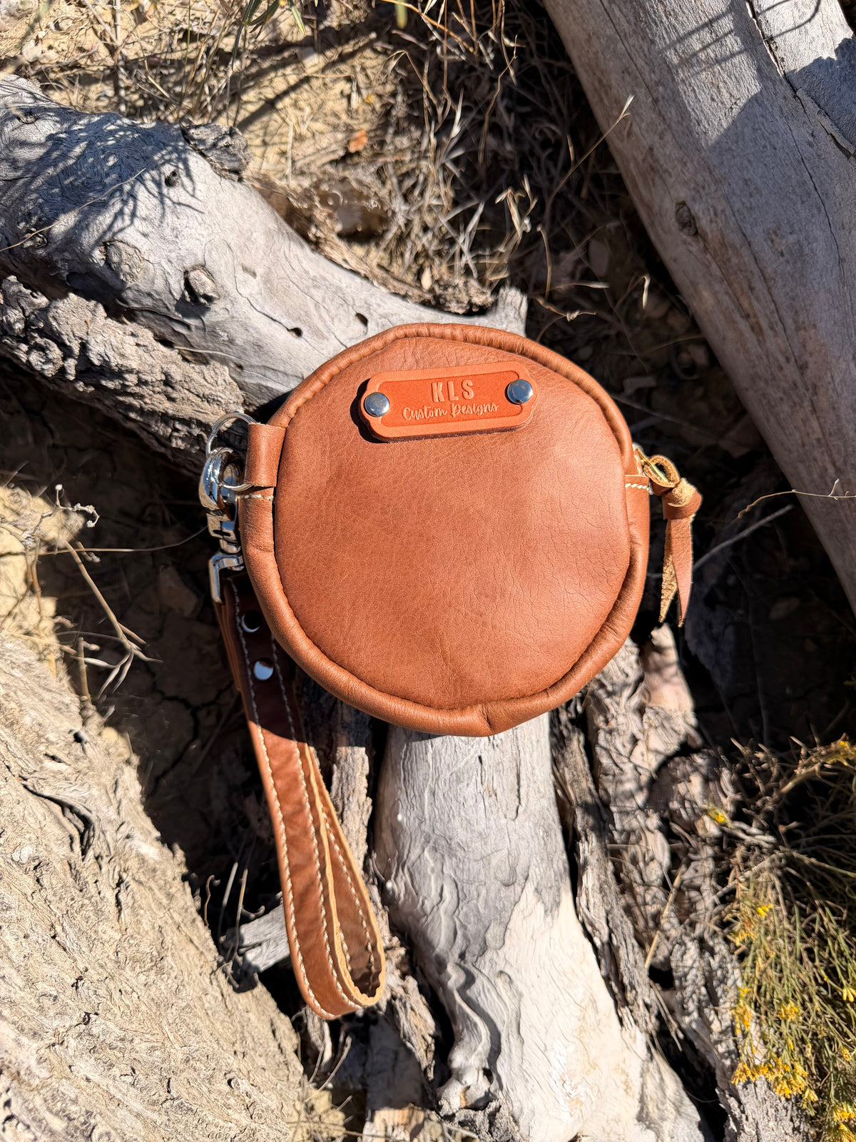 Mini Round Wristlet