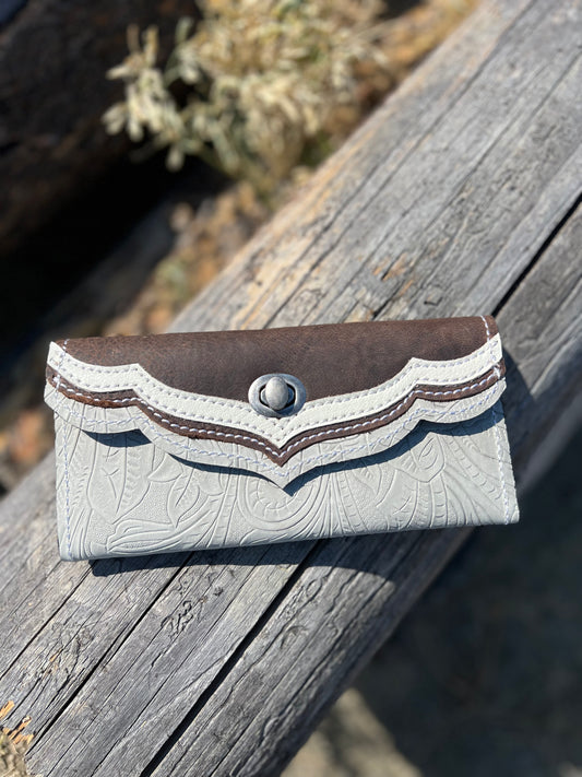 Tri-Fold Leather Wallet