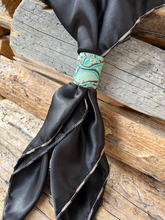 Leather Slide for Wild Rag/Scarf