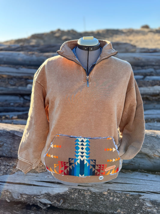 1/4 Zip Sweatshirt - Medium