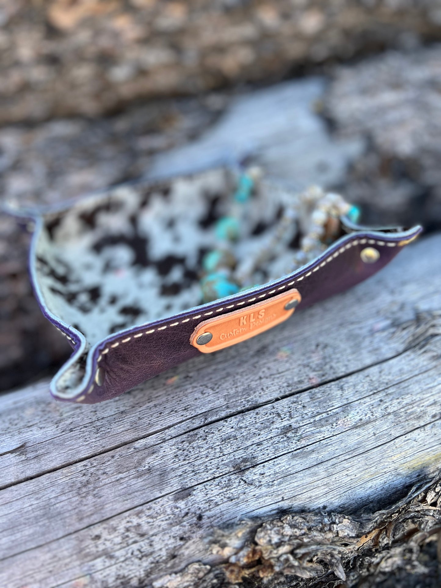 Leather Valet Tray
