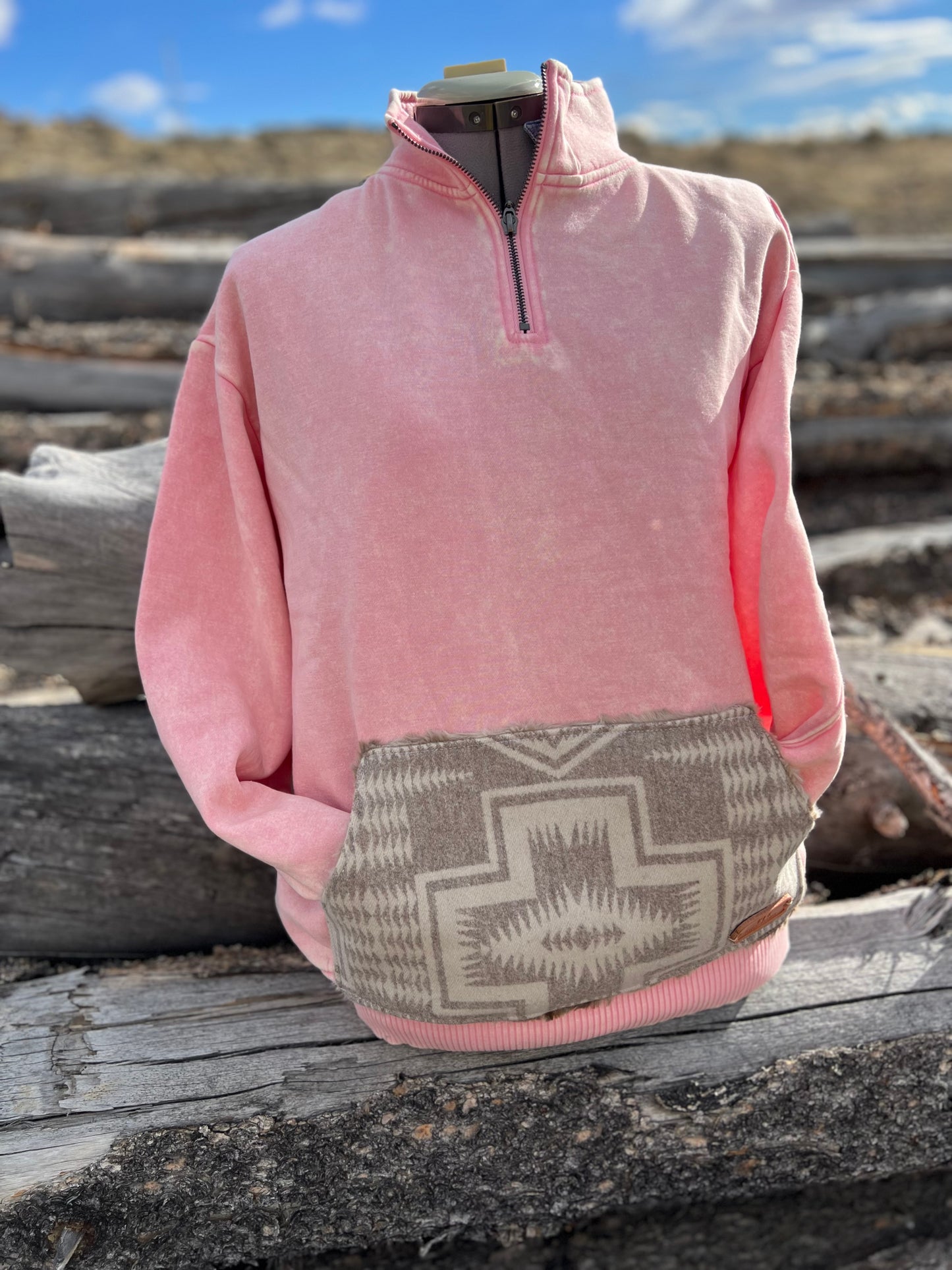 1/4 Zip Sweatshirt - Medium