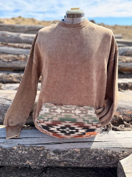 Crew Neck Sweatshirt - Small
