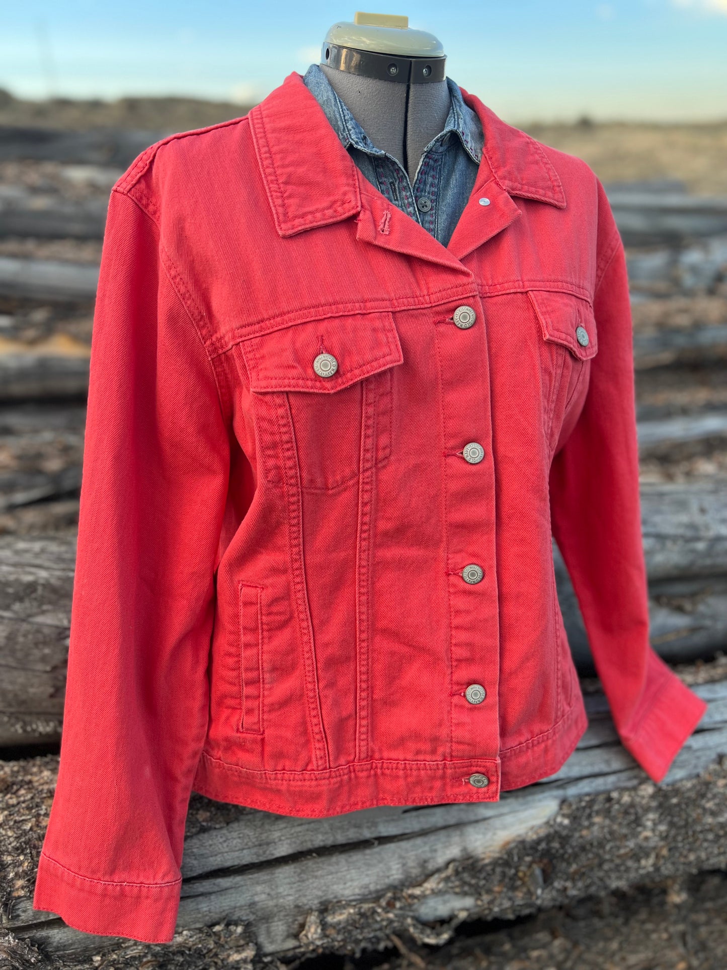 Coral Jacket with Pendleton ~Ladies XXL