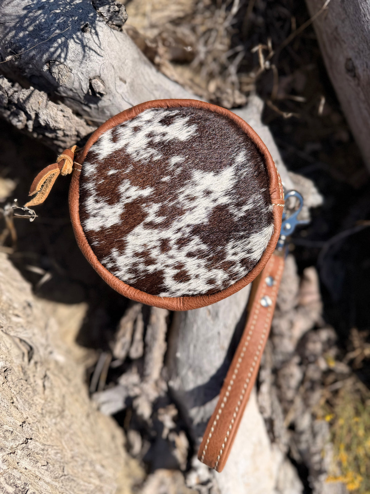 Mini Round Wristlet