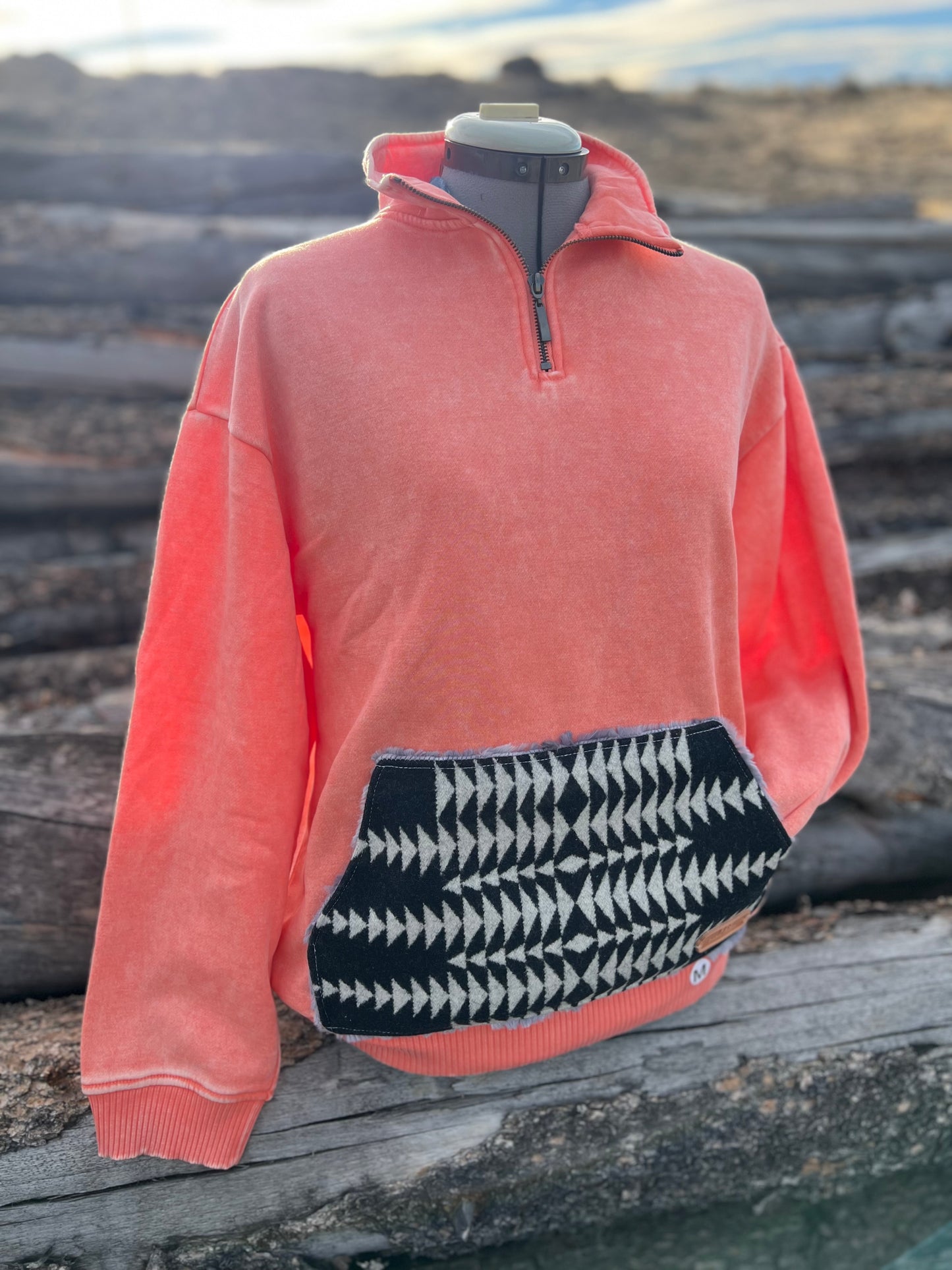 1/4 Zip Sweatshirt - Medium