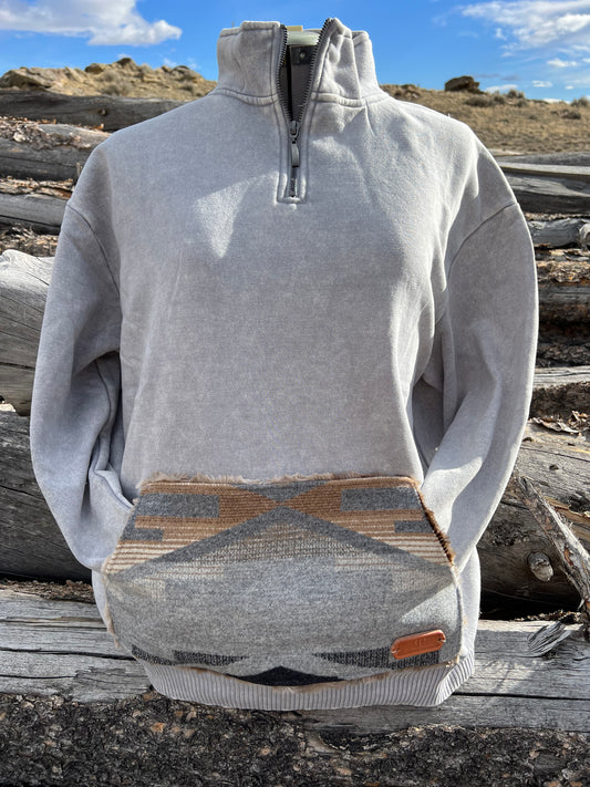 1/4 Zip Sweatshirt - Large