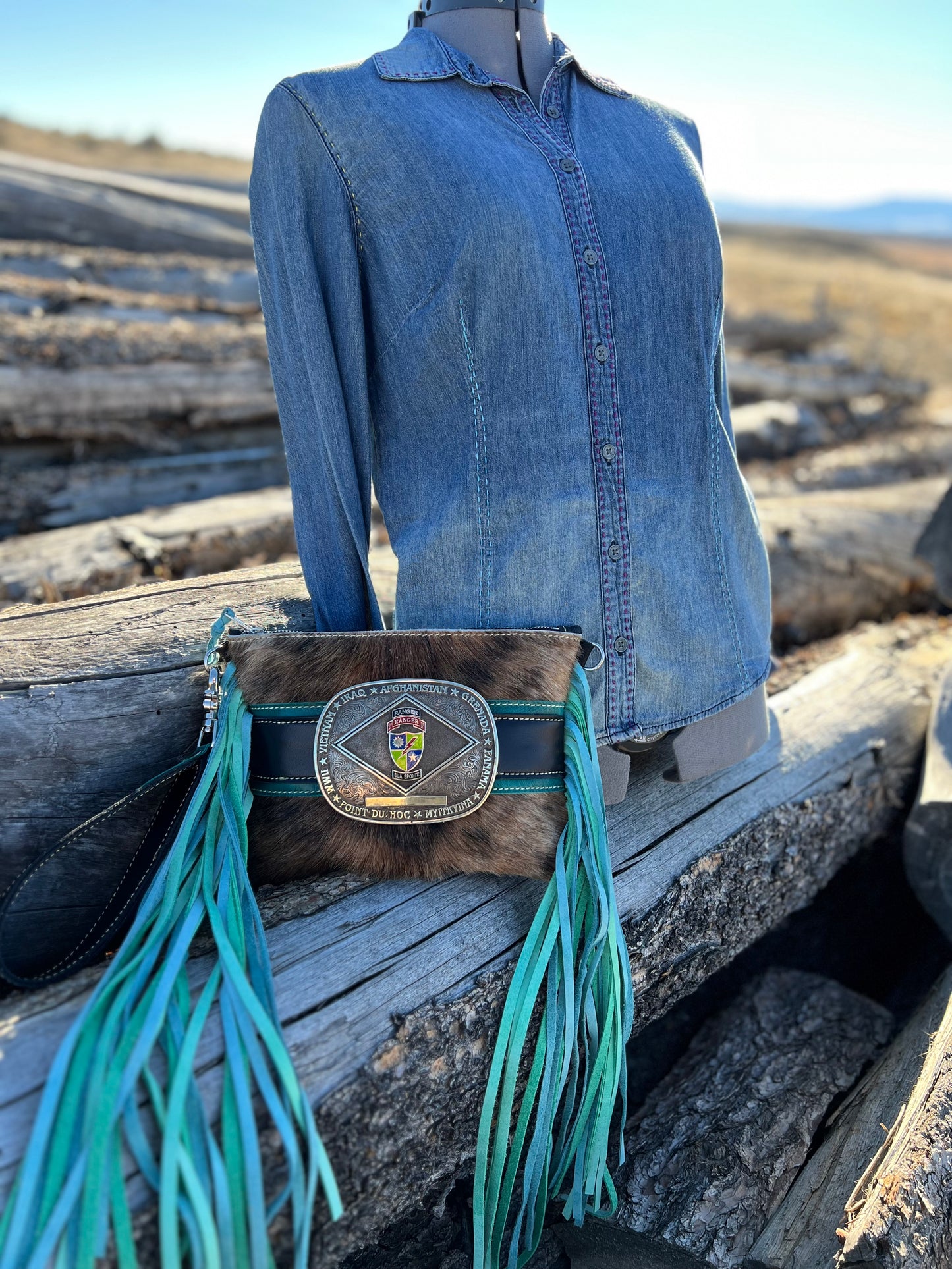 Buckle Bag + Wristlet