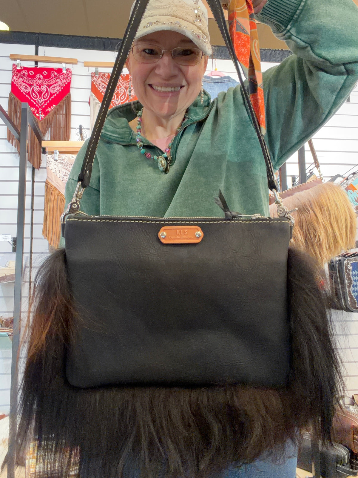 Mongolian Sheep Shoulder Bag