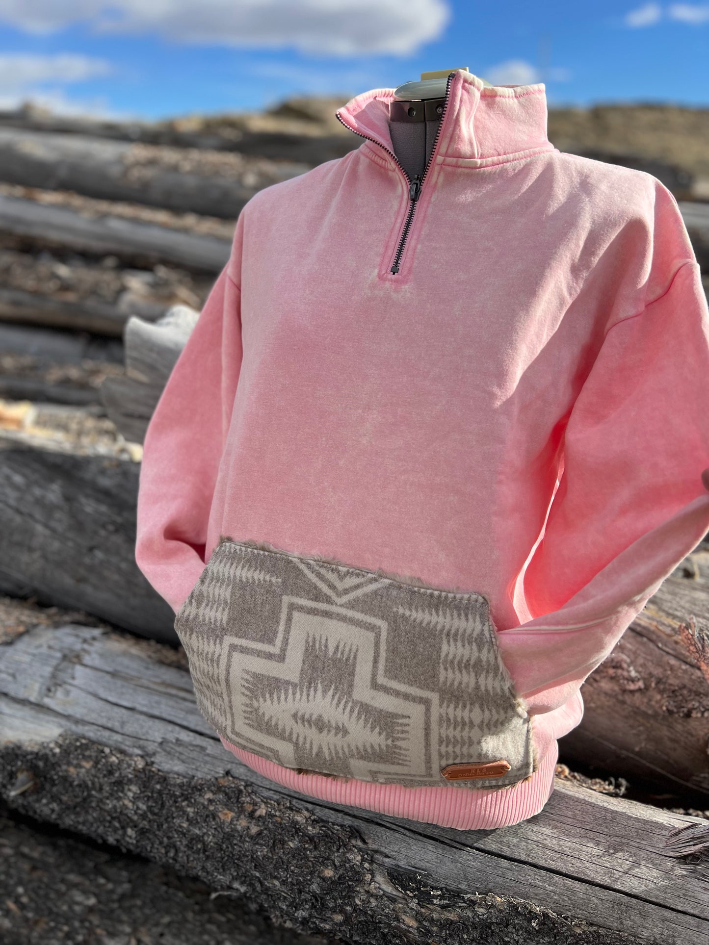 1/4 Zip Sweatshirt - Medium