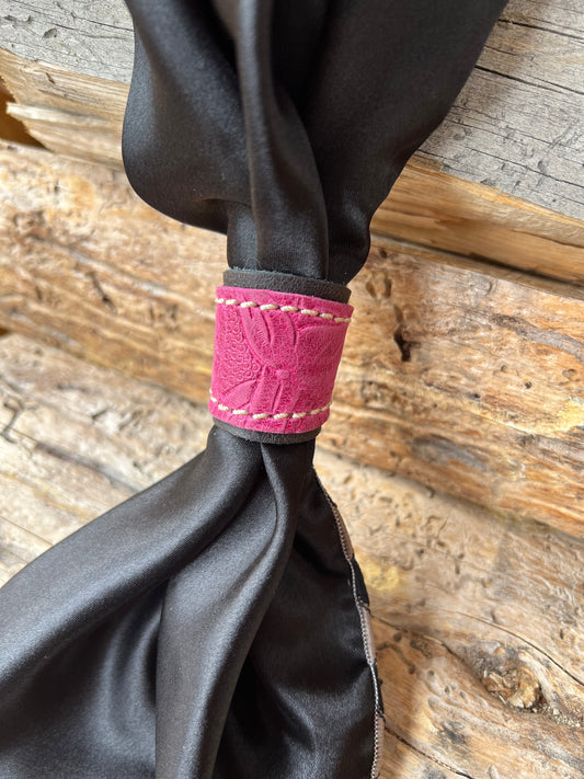 Leather Slide for Wild Rag/Scarf