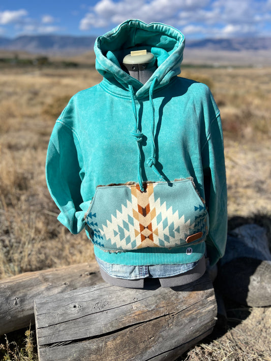 CROP Hoodie Sweatshirt - Medium