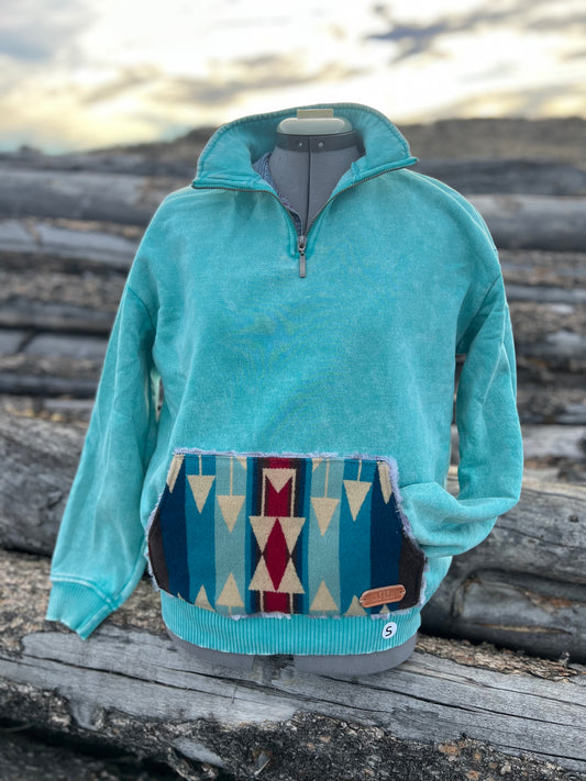 1/4 Zip Sweatshirt - Small