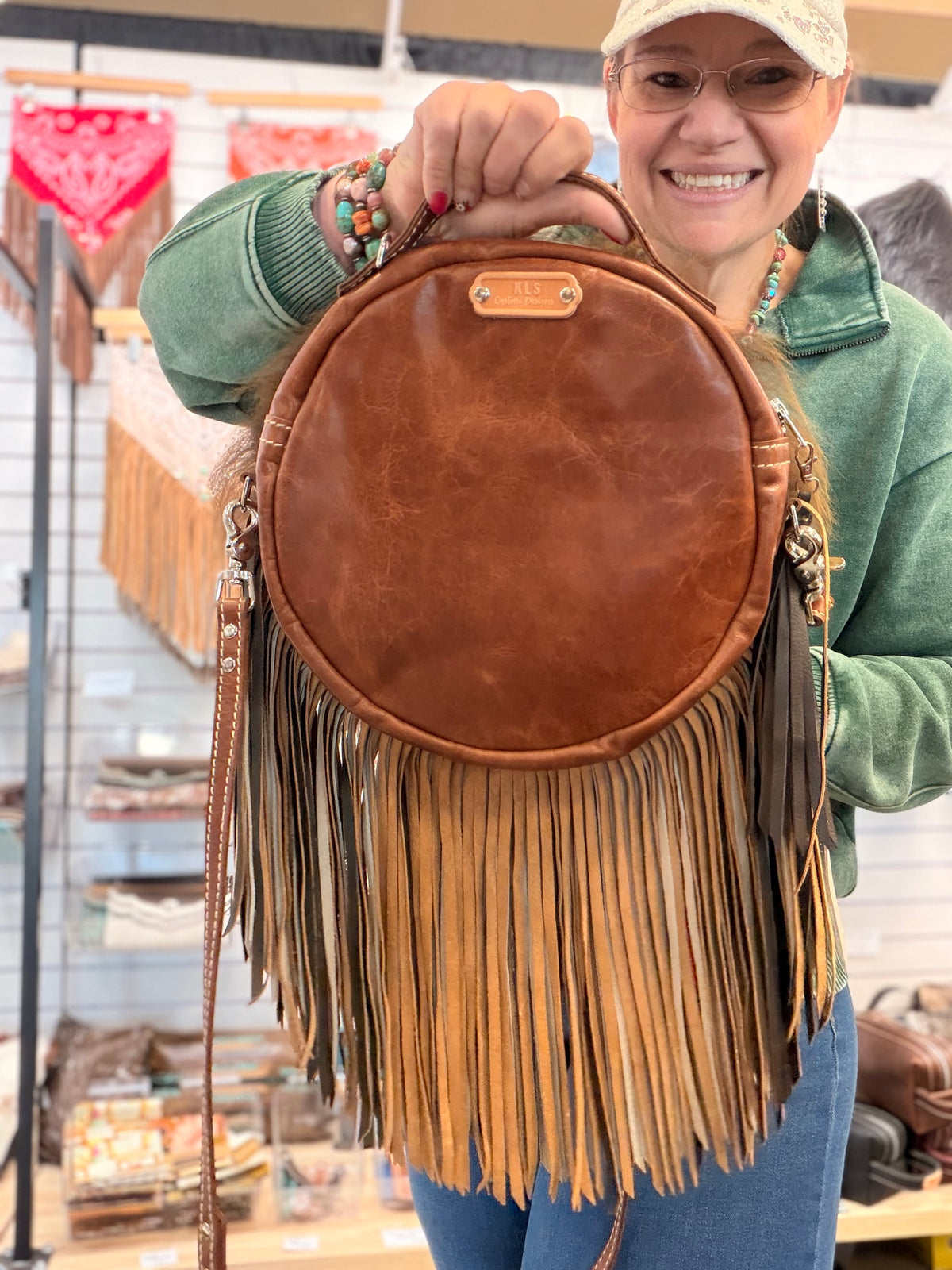 Buffalo Canteen Bag + Fringe