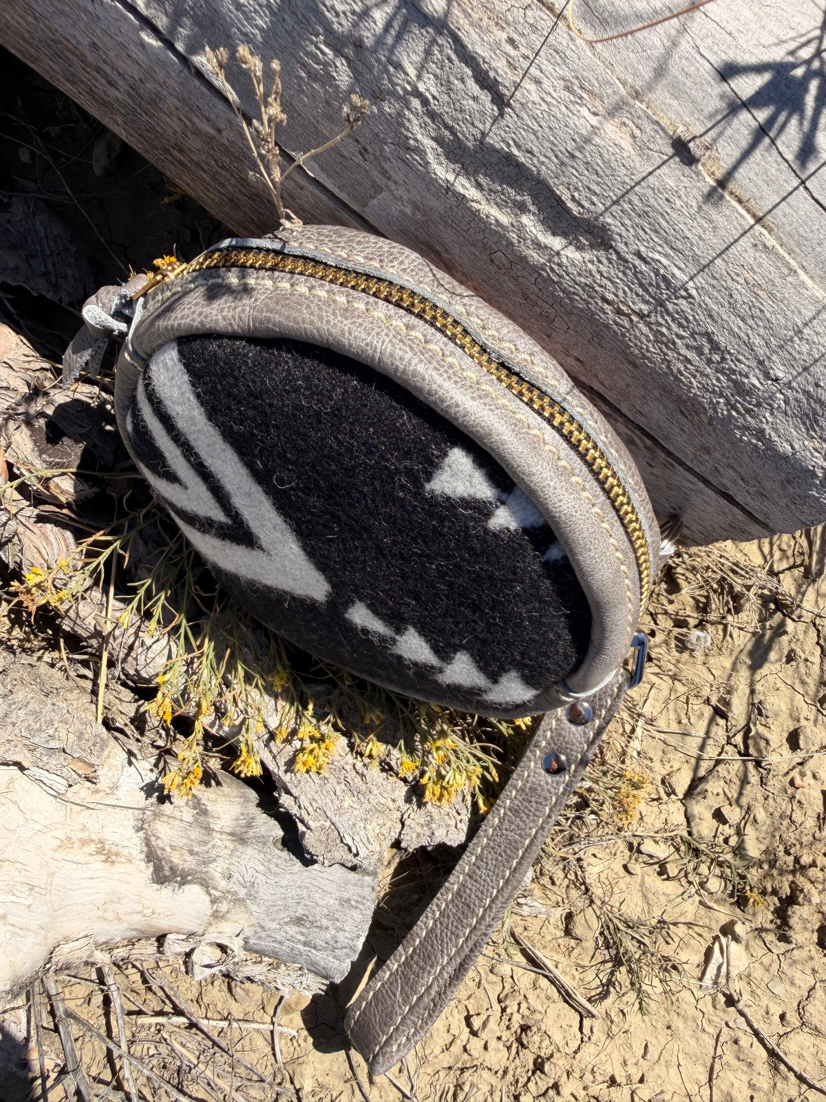 Mini Round Wristlet