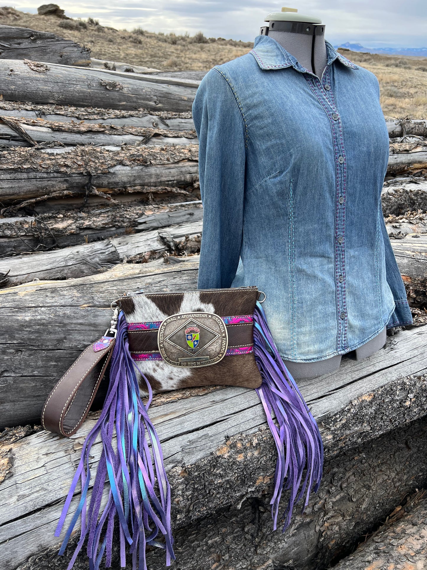 Buckle Bag + Wristlet