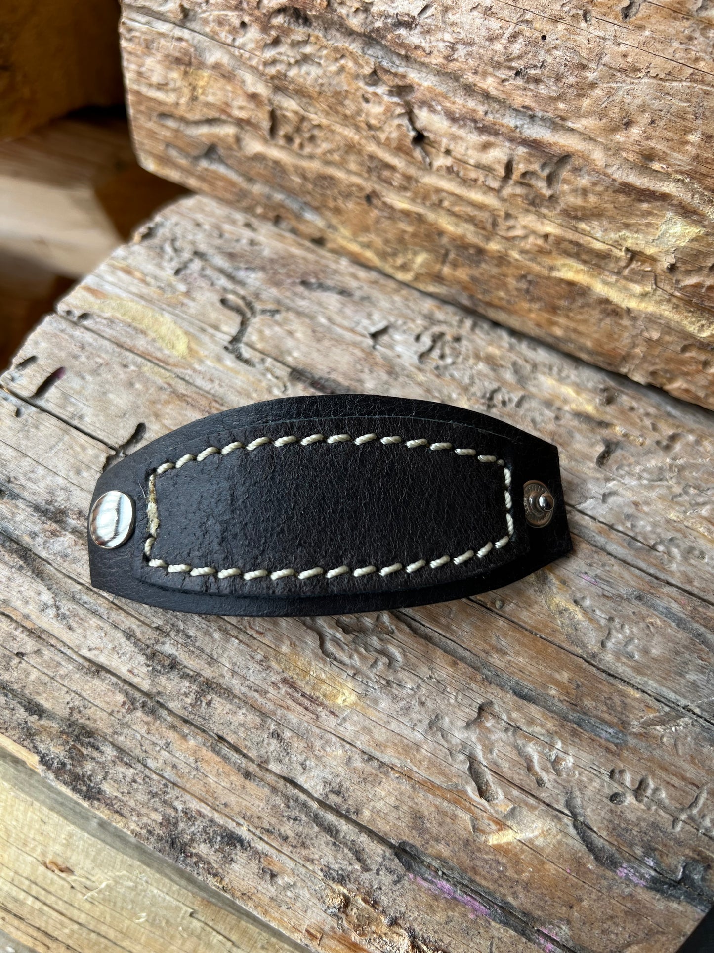 Leather Slide for Wild Rag/Scarf