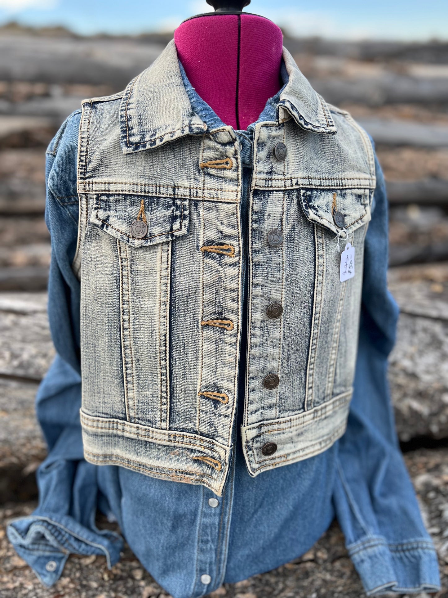 Kid Vest with Pendleton ~M/Toddler 6x