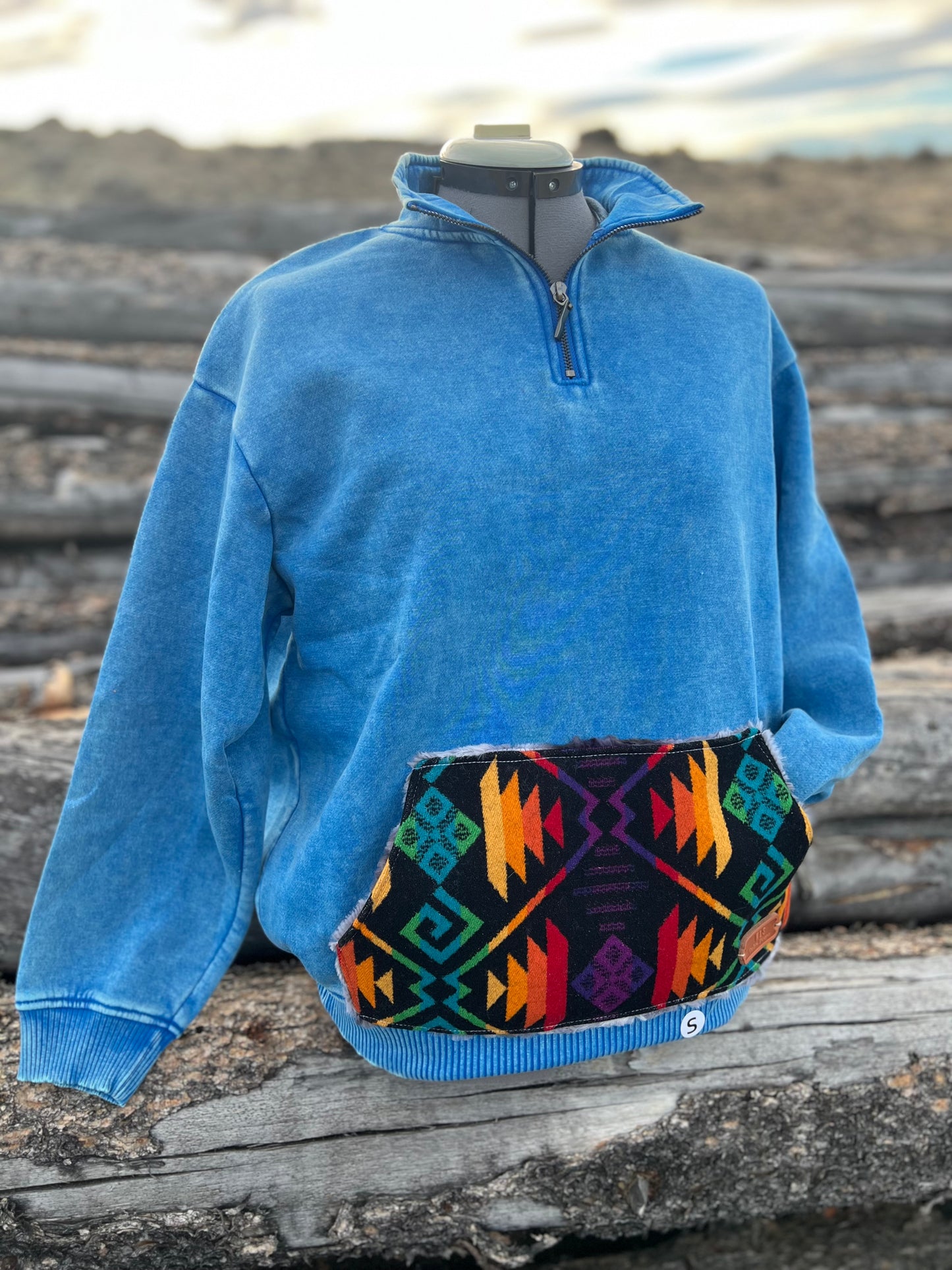 1/4 Zip Sweatshirt - Small