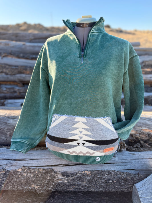 1/4 Zip Sweatshirt - Medium