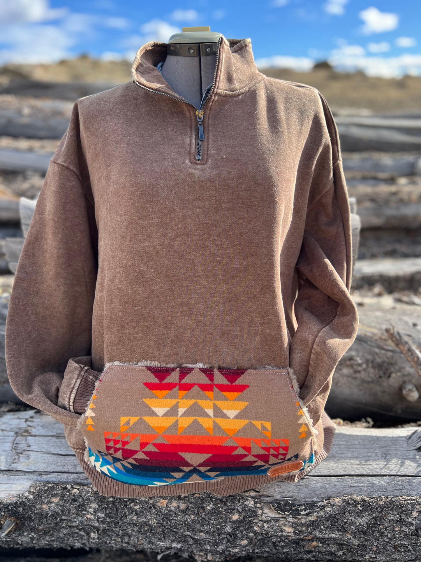 1/4 Zip Sweatshirt - 2x