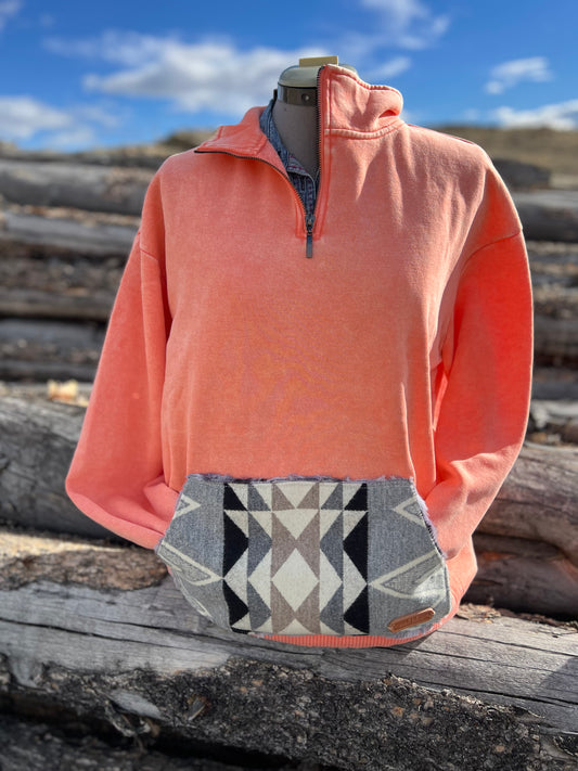 1/4 Zip Sweatshirt - Large