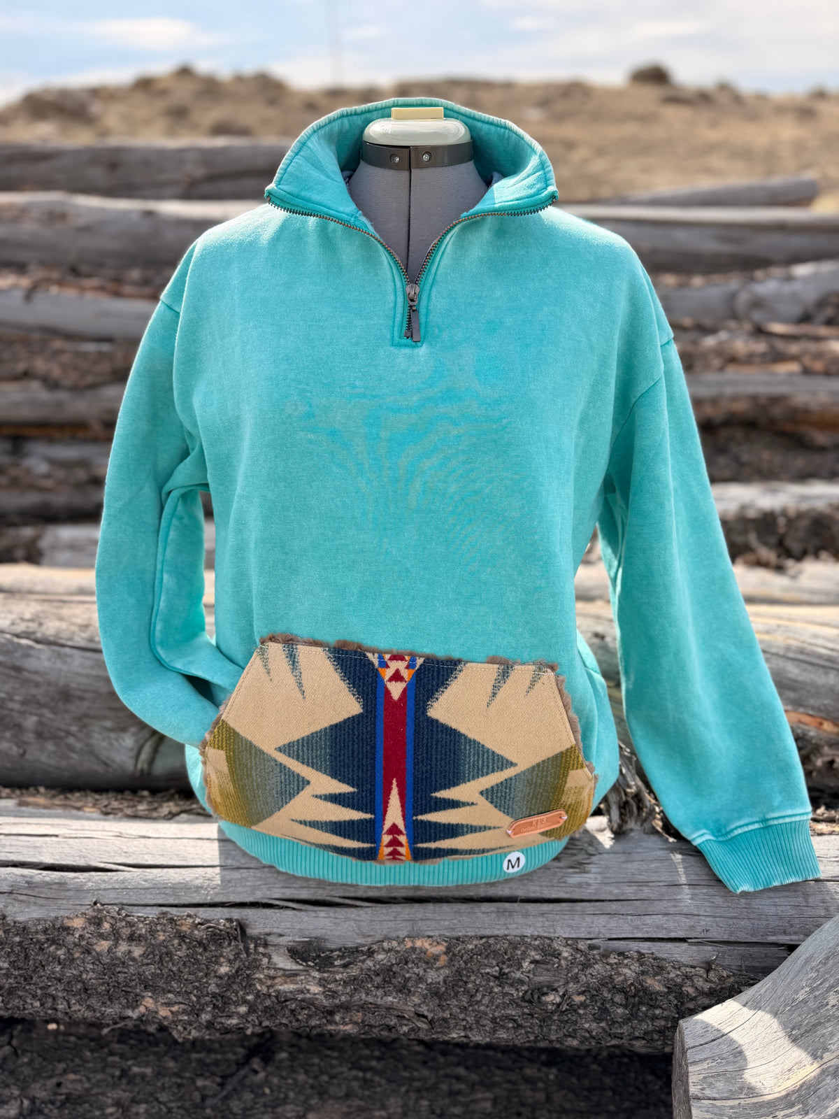 1/4 Zip Sweatshirt - Medium