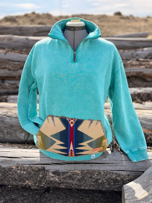 1/4 Zip Sweatshirt - Medium