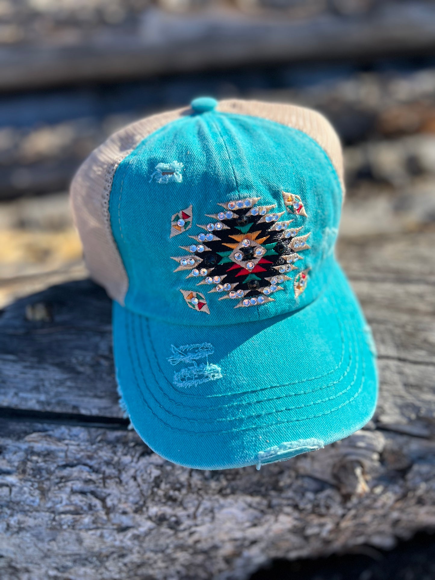 Bling Aztec Hat