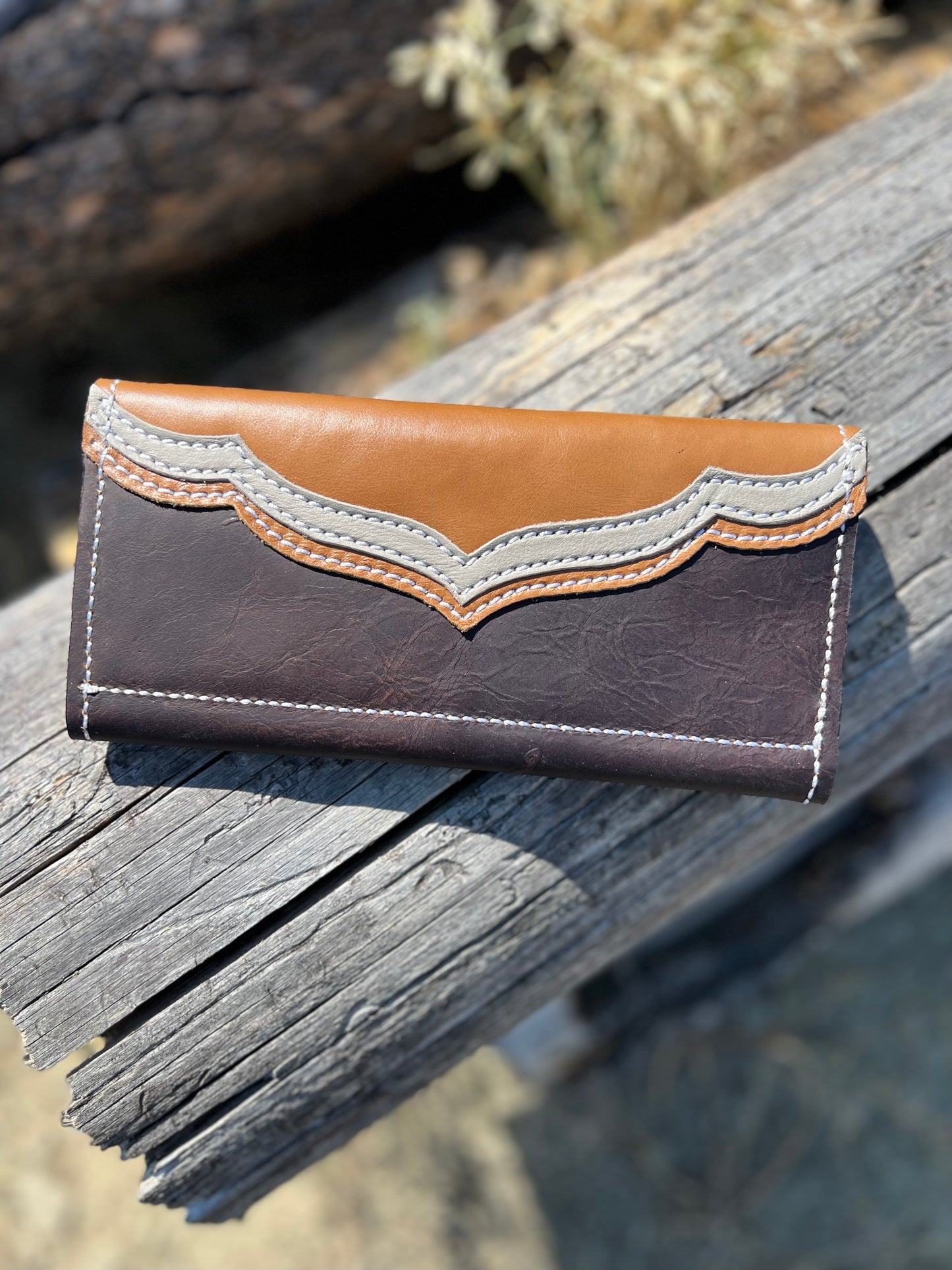 Tri-Fold Leather Wallet