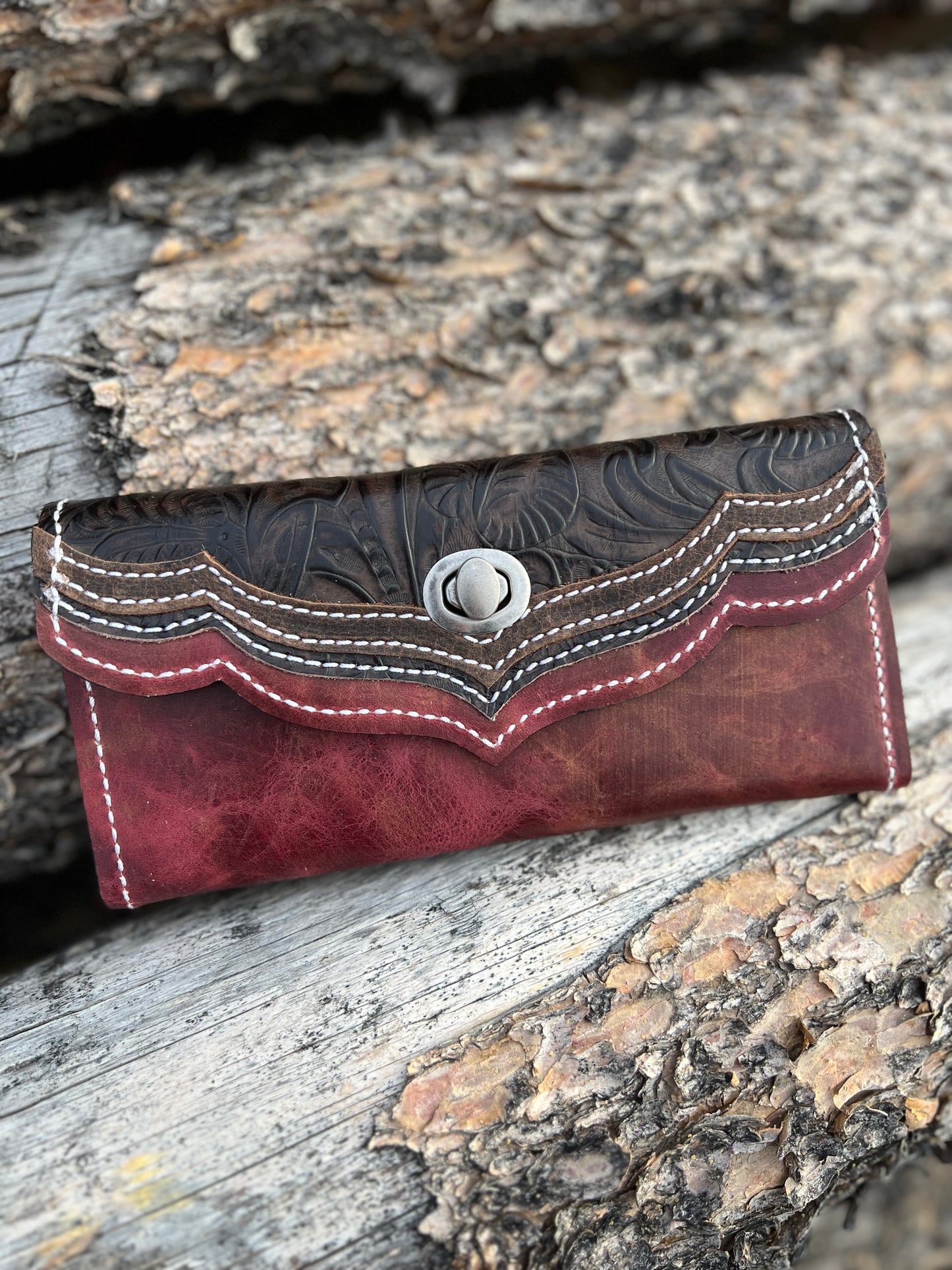 Tri-Fold Leather Wallet