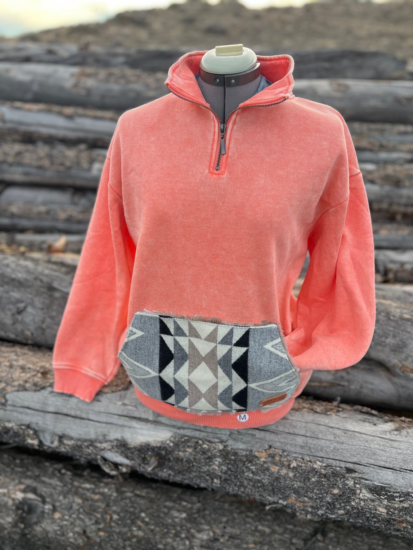 1/4 Zip Sweatshirt - Medium