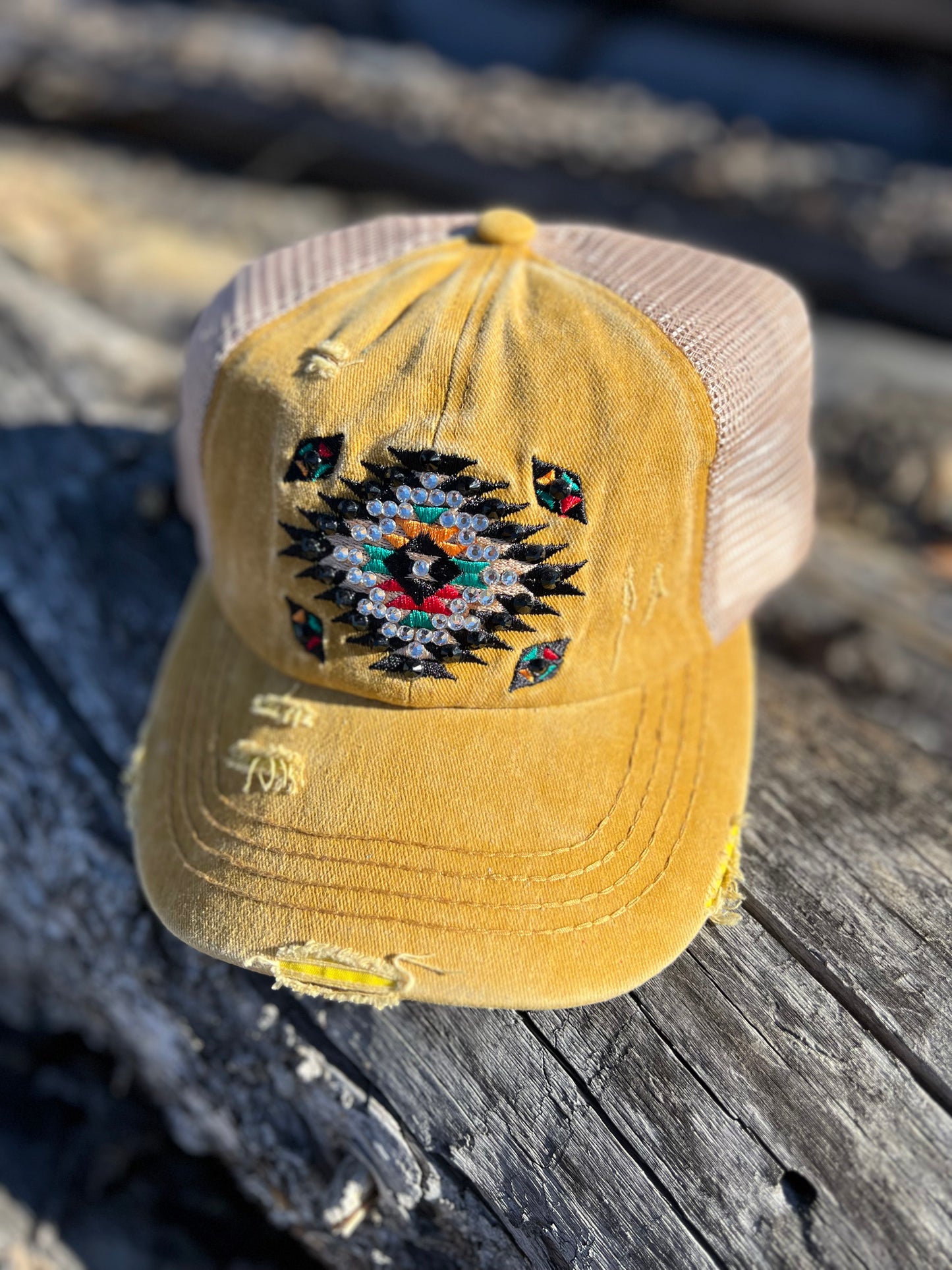 Bling Aztec Hat