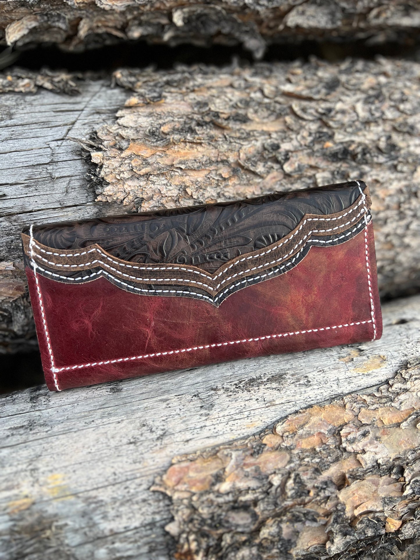 Tri-Fold Leather Wallet