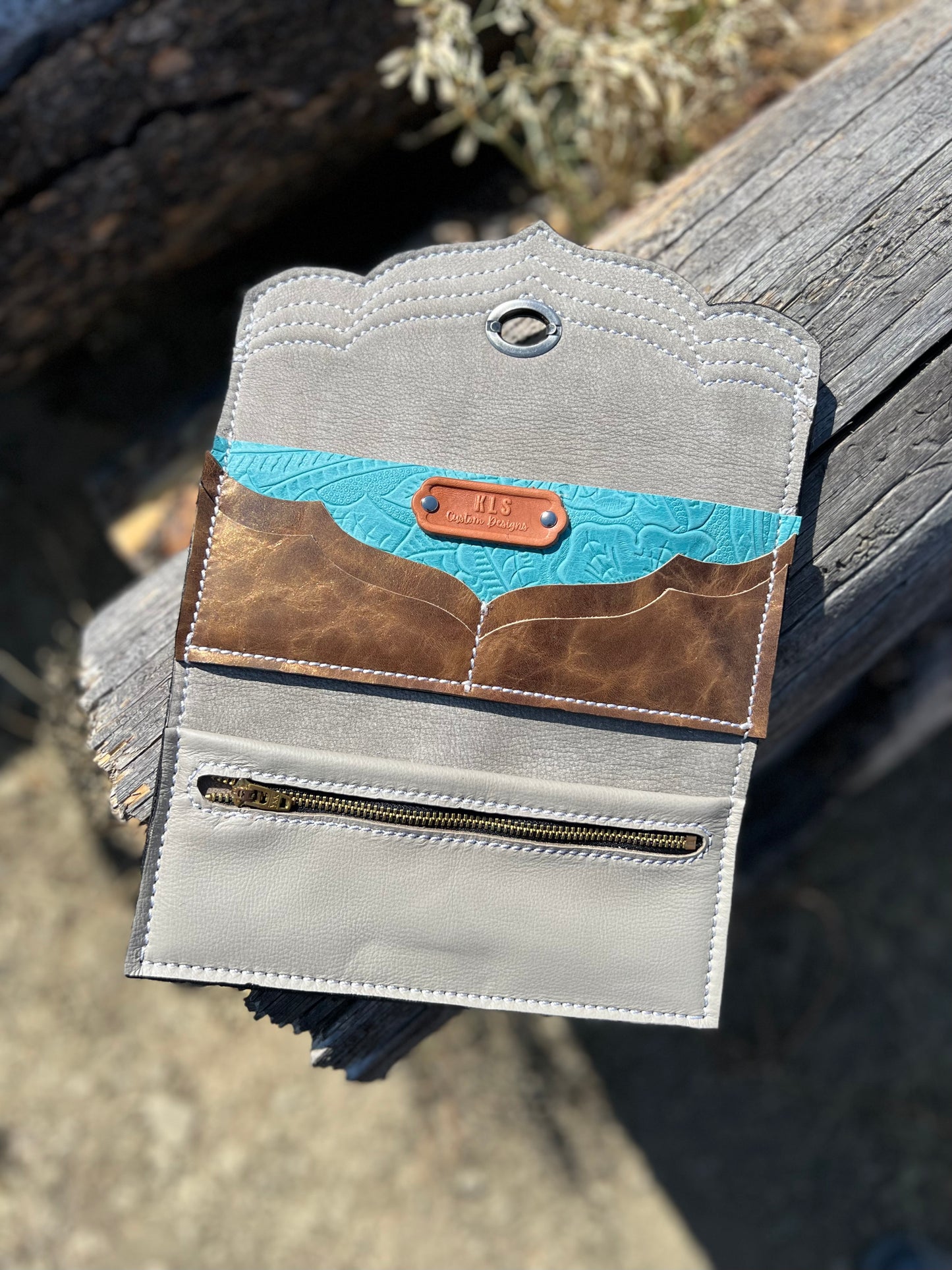 Tri-Fold Leather Wallet