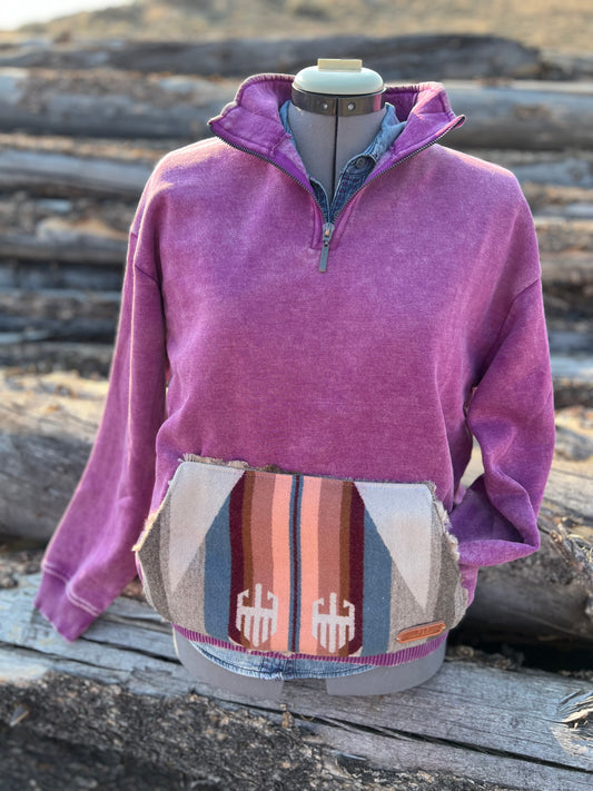 1/4 Zip Sweatshirt - Small