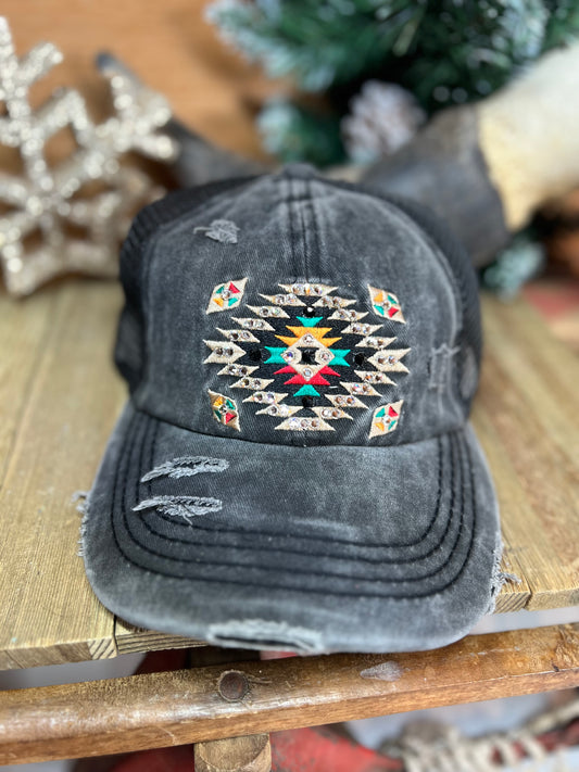 Bling Aztec Hat