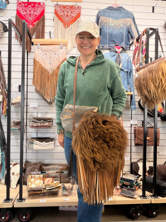 Buffalo Canteen Bag + Fringe