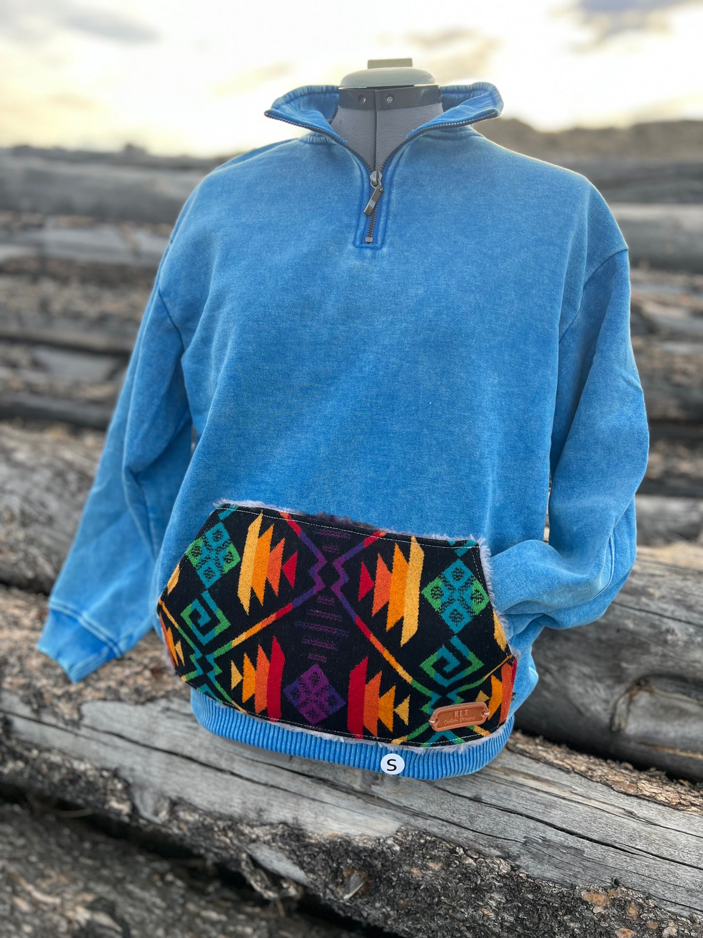 1/4 Zip Sweatshirt - Small